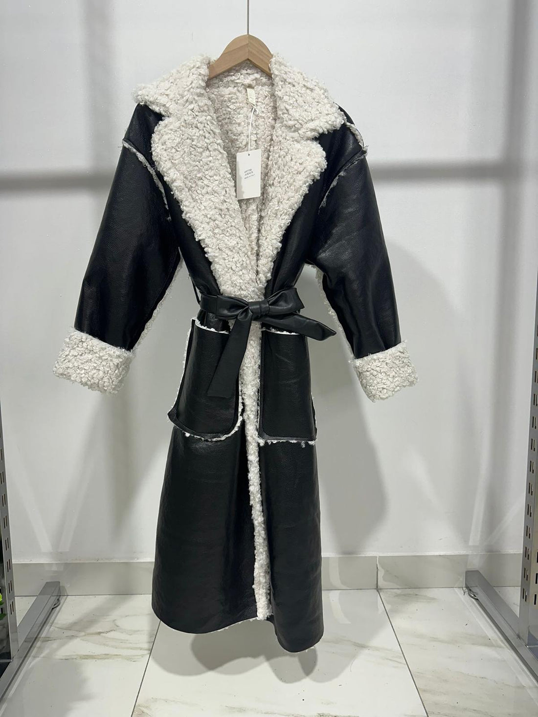 Cappotto ecopelle Cira